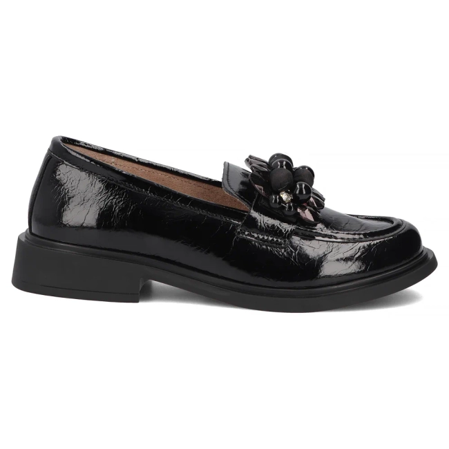 Skórzane lordsy Filippo DP8279/26 BK L czarne
