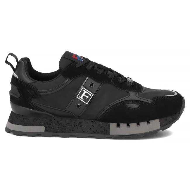 Leather Sneakers Filippo MSP7835/26 BK black