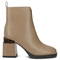 Leather ankle boots Filippo DBT7353/25 BE beige