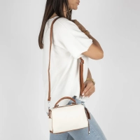 Beige shoulderbag milano breeze