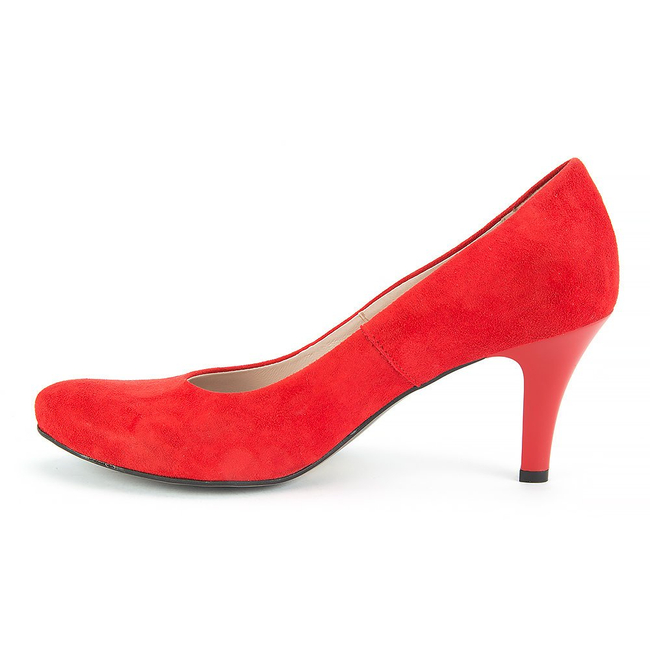 Pumps FILIPPO 523 red velor 8022954