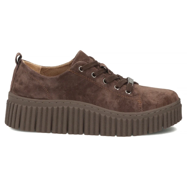 Leather sneakers Filippo DP8337/26 D BR brown