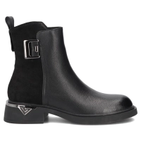 Leather ankle boots Filippo DBT8032/26 BK SU black