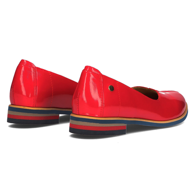 Leather shoes Filippo 05035 Red