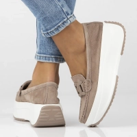 Leather shoes Filippo DP6132/25 BE beige