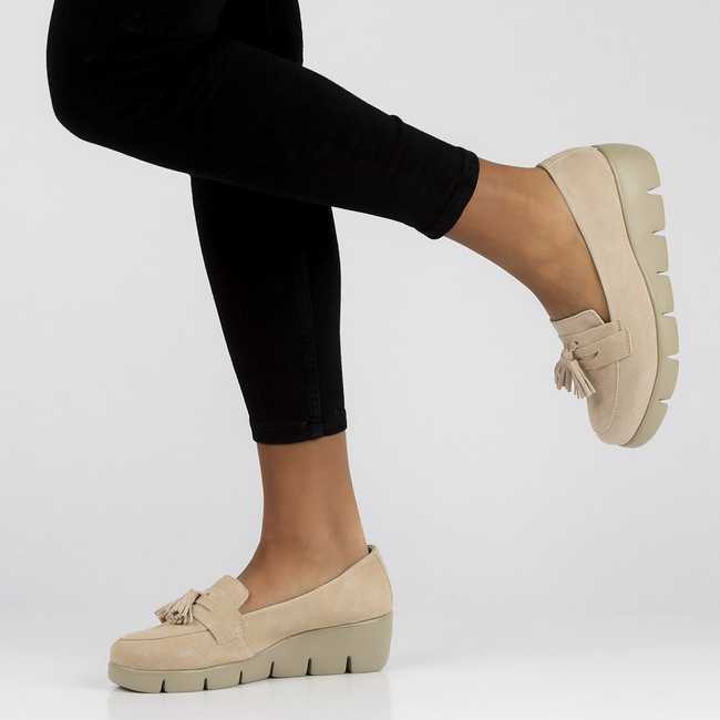 Leather shoes Filippo DP3162/22 BE beige