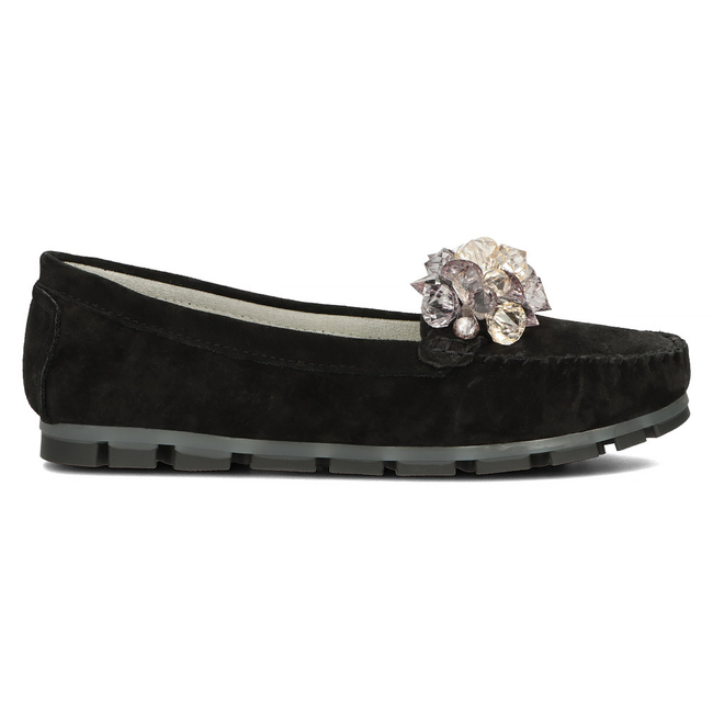 Leather loafers Filippo DP4549/23 BK black