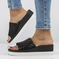 Leather flip-flops Filippo 40245 black