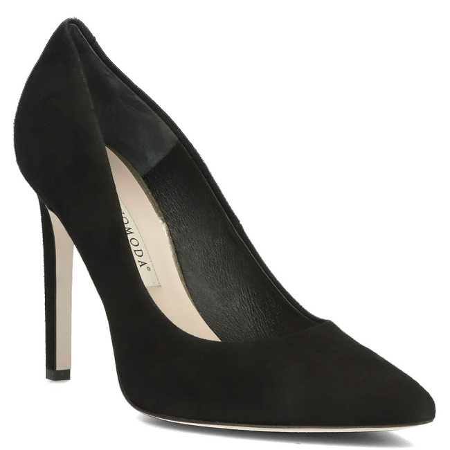 Leather pumps Bravo Moda 1254 Black