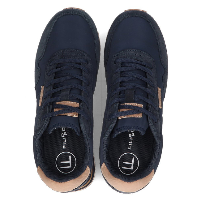 Sneakersy Filippo DP2111/21 NV granatowe