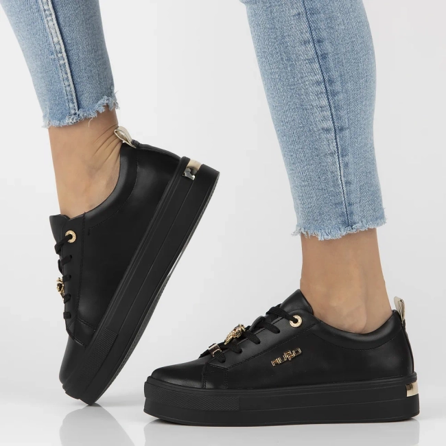 Leather shoes Filippo DP3533/25 BK DI black