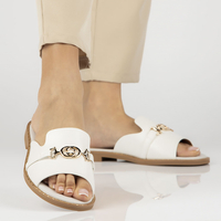 Slippers Filippo DK4491/23 WH white