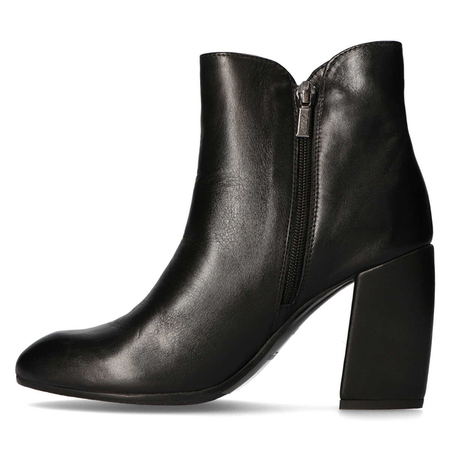 Leather Ankle Boots Libero 1285-8 Black