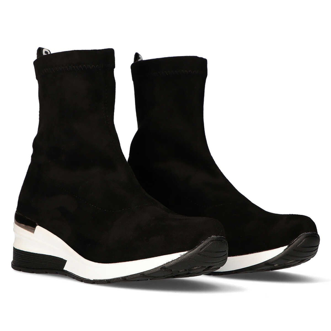 Filippo ANKLE BOOTS DBT1688/20 black with strap