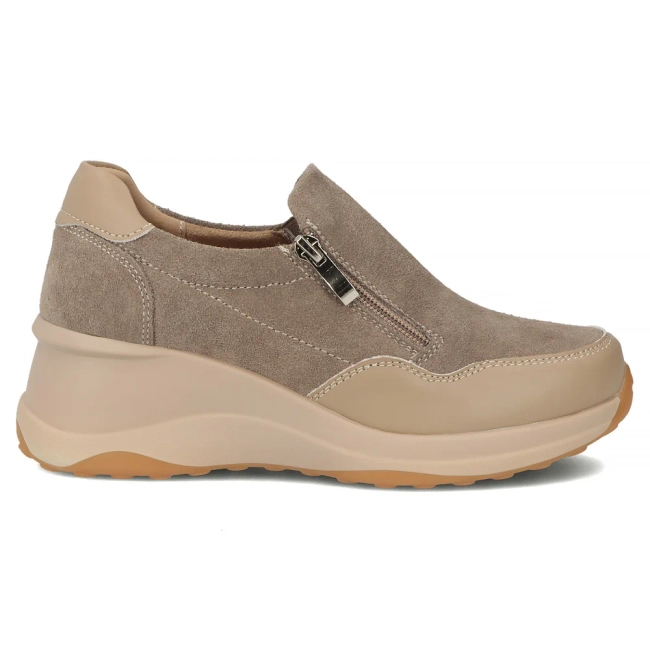 Leather shoes Filippo DP6473/25 BE beige