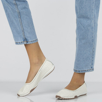 Leather shoes Filippo DP089/21 WH white