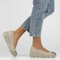 Leather shoes Filippo DP6758/25 BE beige