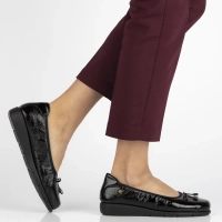 Leather ballerinas Maciejka P6504-20/00-8 black