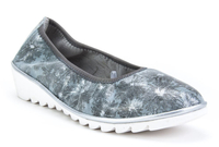 Leather shoes Filippo DP046/18 GR FL gray