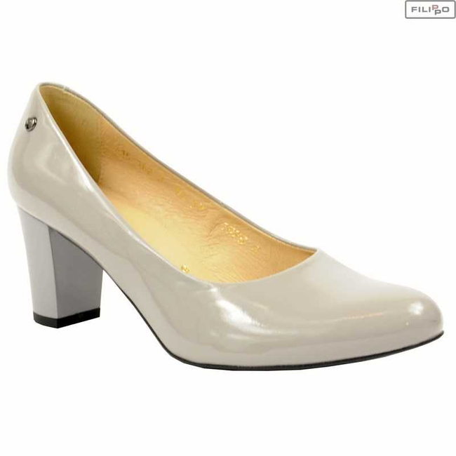 Pumps ARKA 1929/387 grey lacquer 8022469