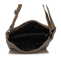 Handbag Toscanio Leather Messenger Bag 211 dark beige