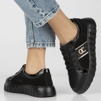 Leather shoes Filippo DP4587/23 BK black