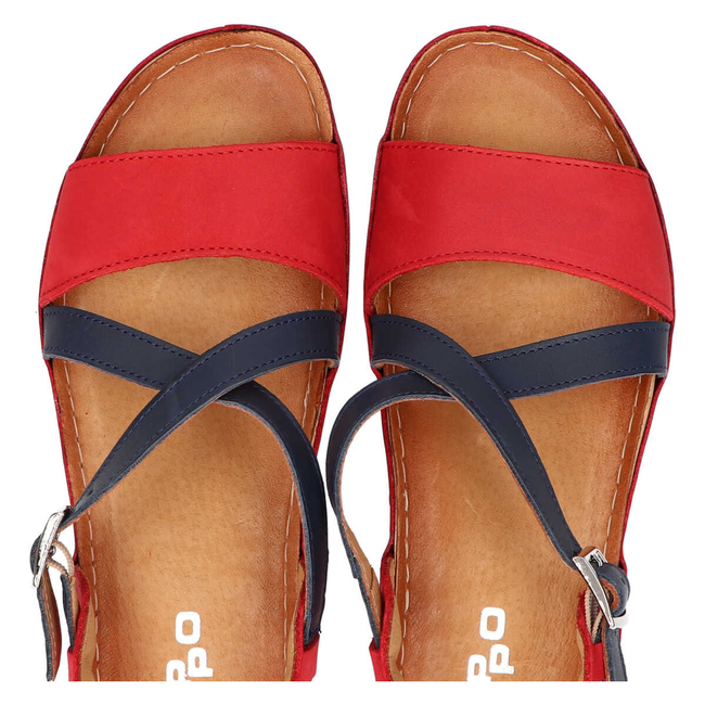 Sandals Filippo 420S Red Navy