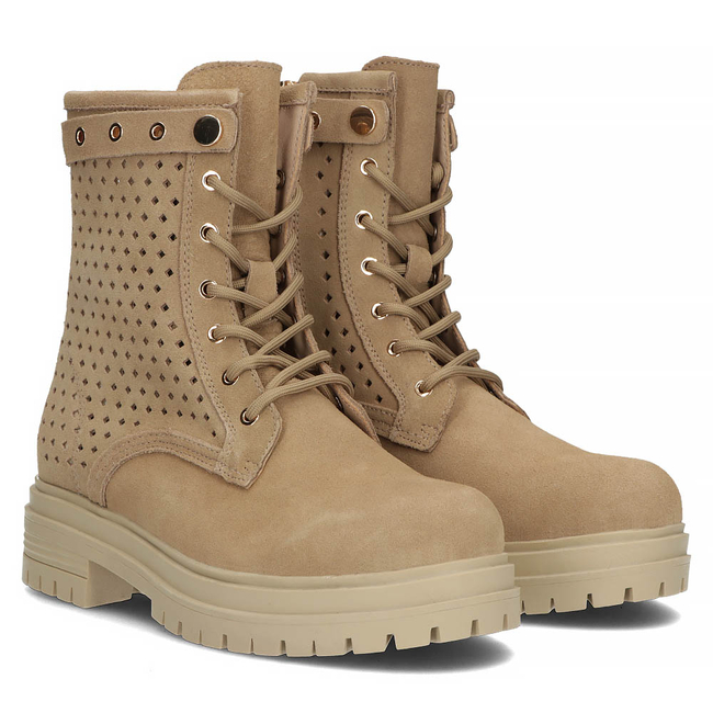 Leather Filippo boots DBT3716/22 BE beige