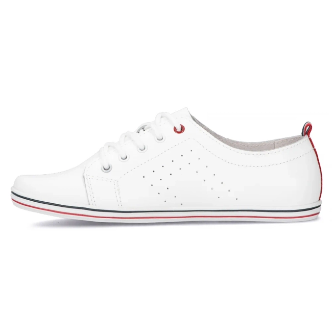 Leather shoes Filippo DP073/25 WH white