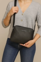 Leather handbag Toscanio F197 black