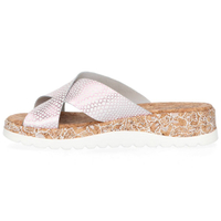 Leather flip-flops Filippo DK1232/20 PI pink