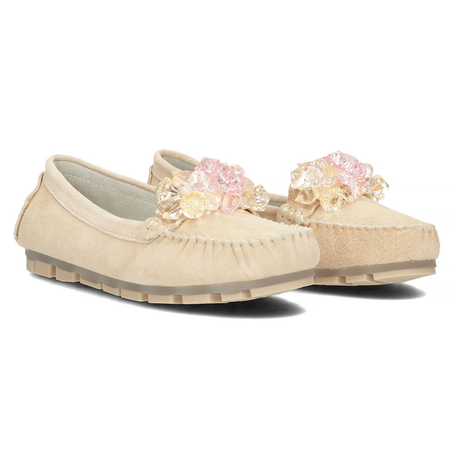 Leather loafers Filippo DP4549/23 BE beige