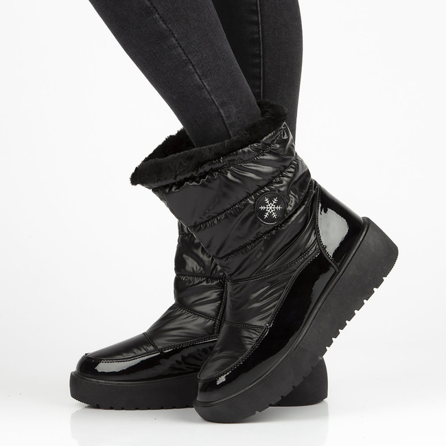 Śniegowce Filippo DBT3404/21 BK czarne