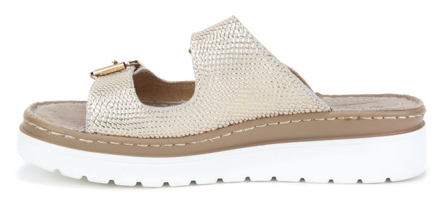 Slippers Filippo DK044/18 BE GO Beige Gold