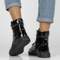 Leather ankle boots Filippo DBT3199/22 BKL black