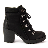 Ankle boots Lemar 60094 s.black + krat.pol.
