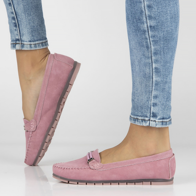 Leather loafers Filippo DP4548/23 PI pink