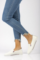 Leather shoes FILIPPO DP066/21 WH white