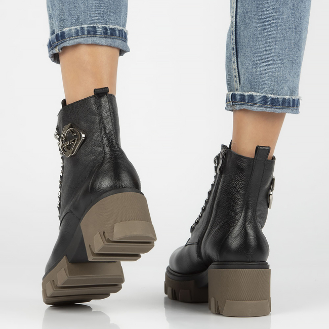 Filippo leather boots 60376 black