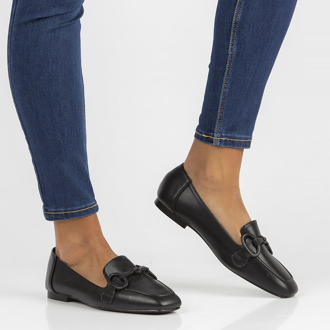 Filippo Moccasins QQ359 black