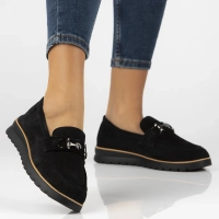 Leather shoes Filippo DP6851/25 BK black