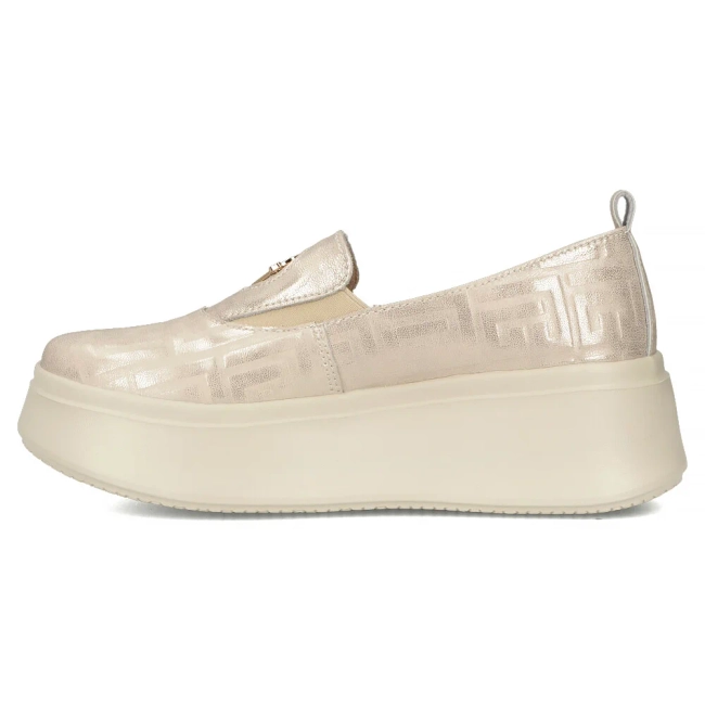 Leather shoes Filippo DP6794/25 BE beige