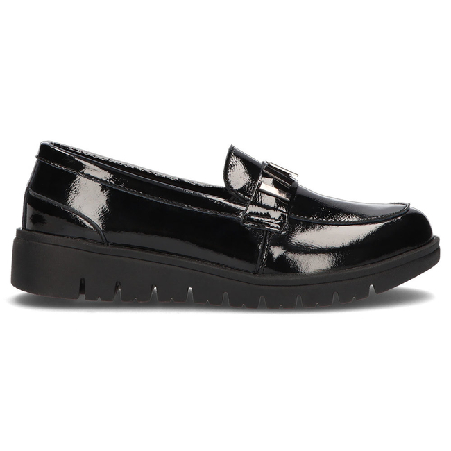 Leather shoes Filippo DP3204/21 BK black