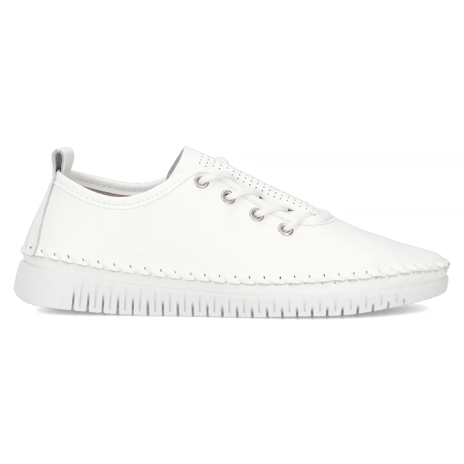 Leather shoes Filippo DP7030/25 WH white