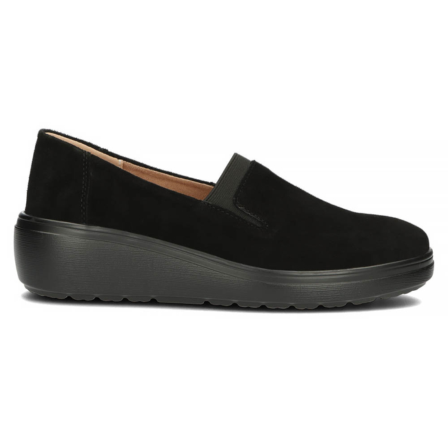 Leather shoes Filippo DP4197/22 BK SU black