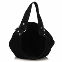 Handbag Toscanio Hobo Suede A284 black
