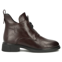 Skórzane botki Filippo DBT8135/26 D BR brązowe