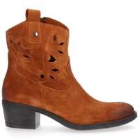 Botki Filippo 30051 Welur Brąz