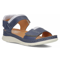 Leather sandals Filippo K193 navy