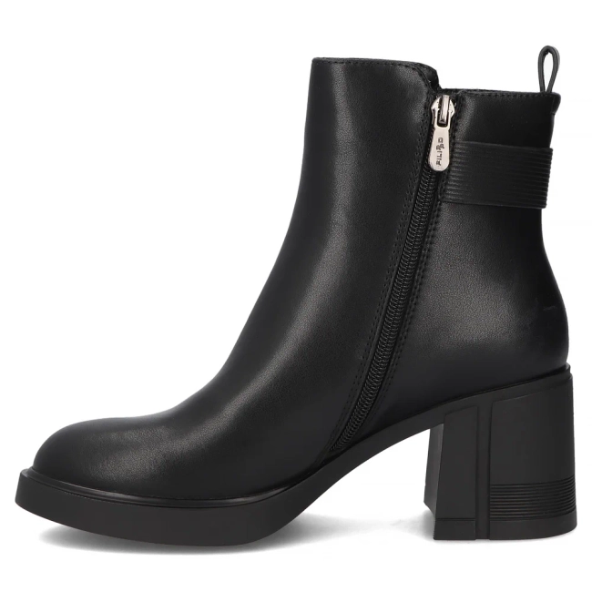 Leather ankle boots Filippo DBT6519/25 BK black